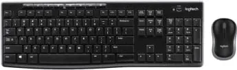 Set tastierë dhe maus Logitech MK270, wireless, e zezë - 1