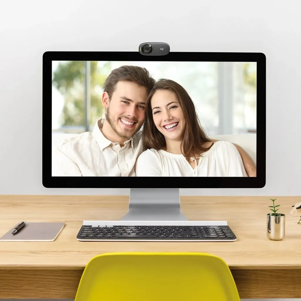 Kamerë Logitech C310 HD, 1280x720 Pixel, e zezë - 9
