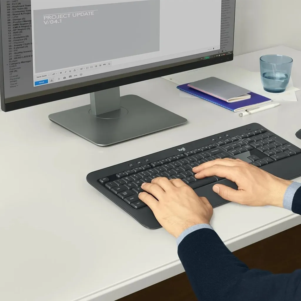 Set tastierë dhe maus Logitech MK345, të zeza - 5
