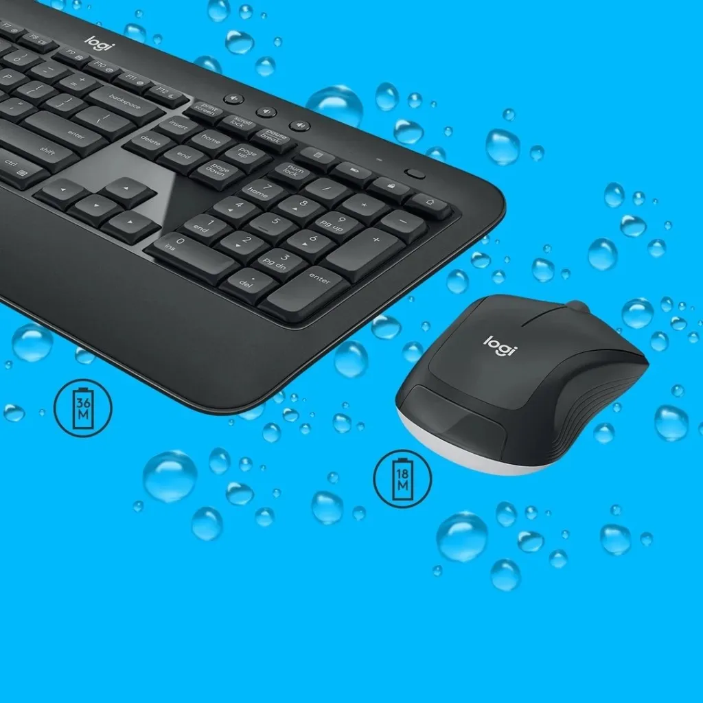 Set tastierë dhe maus Logitech MK345, të zeza - 6