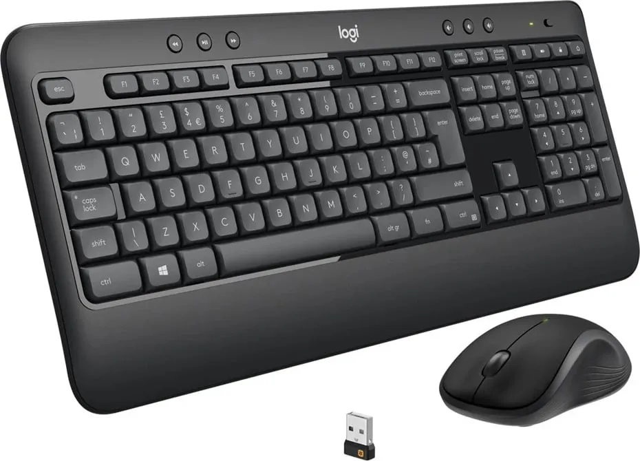 Set tastierë dhe maus Logitech MK345, të zeza - 7