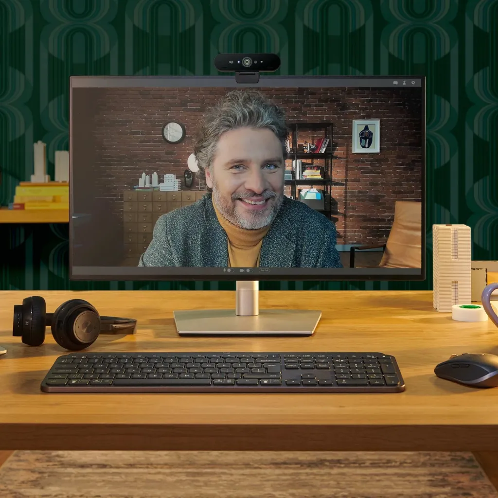 Kamerë Logitech BRIO, 4K, 90FPS, Windows Hello, e zezë - 9