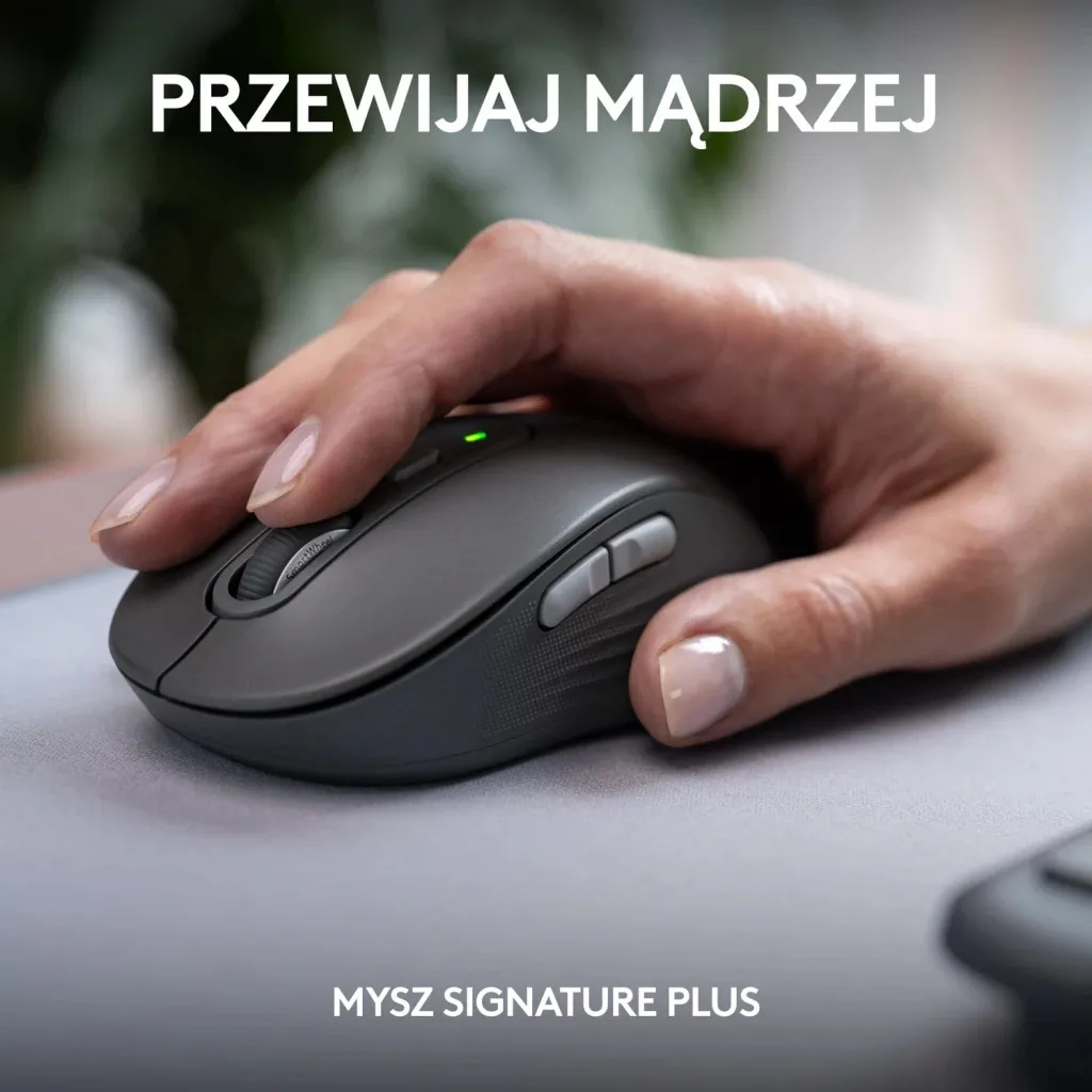 Set tastierë dhe maus Logitech Signature Slim MK950, i hirtë - 8