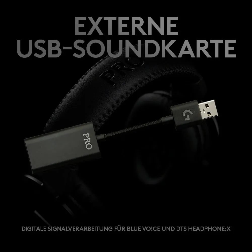 Kufje Logitech G PRO X Lightspeed (981-000907), të zeza - 4