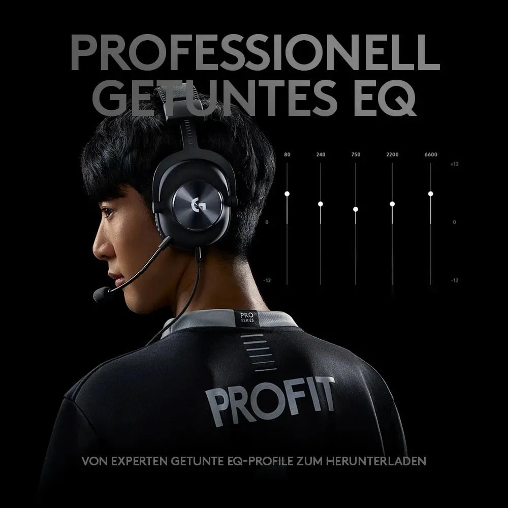 Kufje Logitech G PRO X Lightspeed (981-000907), të zeza - 5