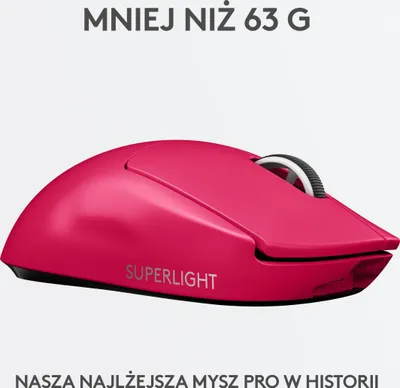 Maus Logitech G Pro X Superlight - rozë - 2