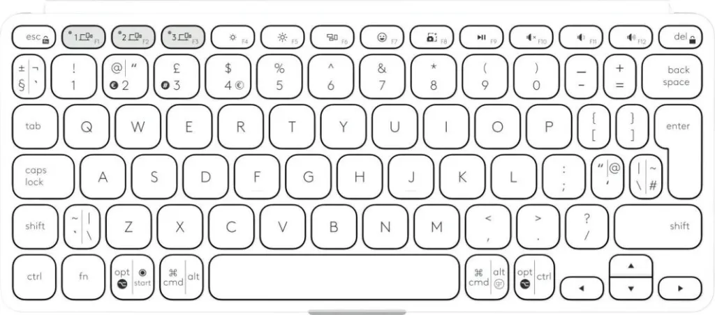 Tastierë Logitech Keys-To-Go 2 (920-012985), US, e hirtë - 4