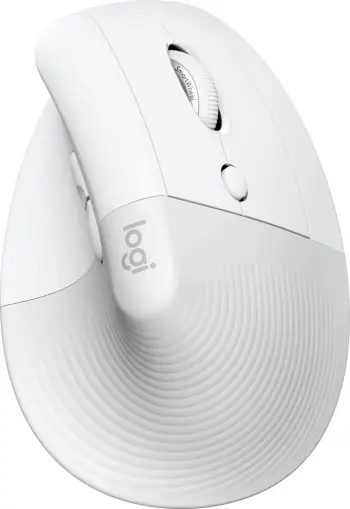 Maus wireless Logitech Lift, i bardhë