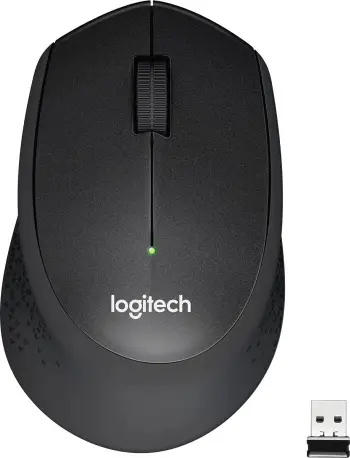 Maus Logitech M330 Silent Plus, 1000 DPI, USB 2.4GHz, i zi