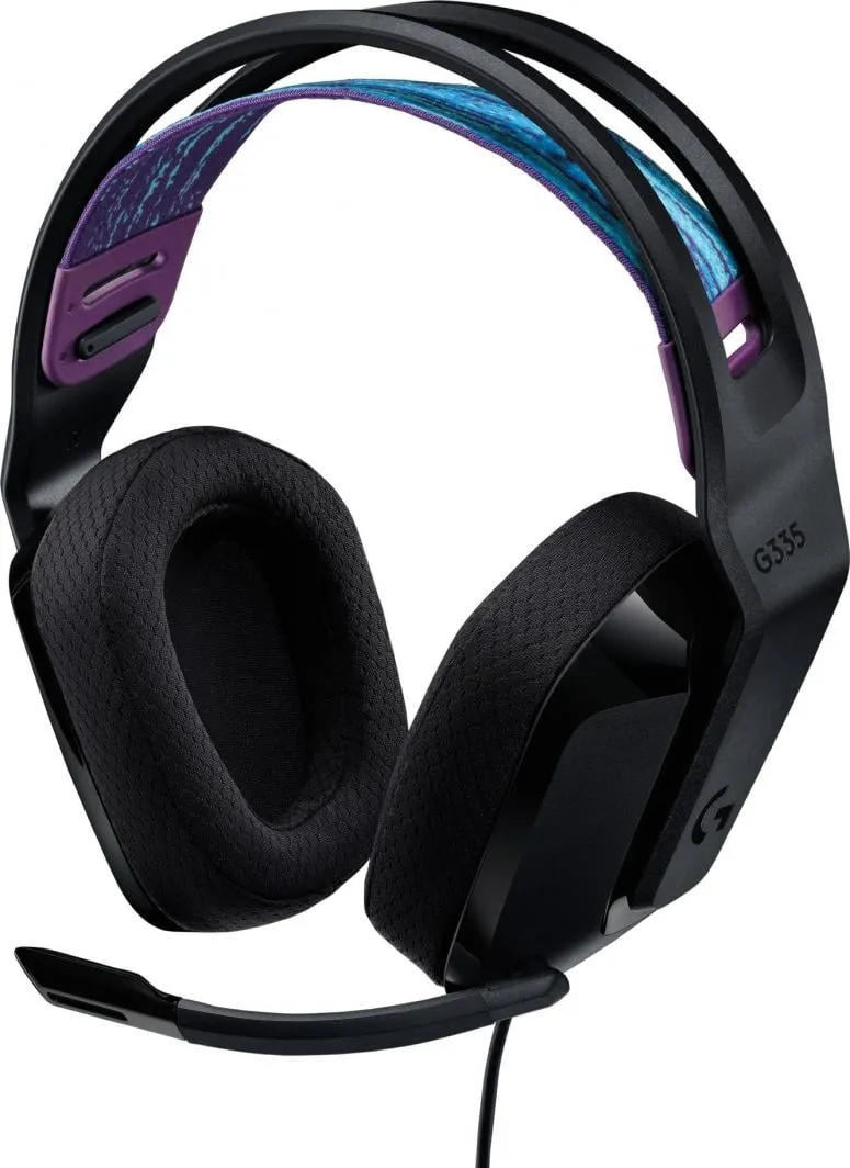 Kufje Logitech G335 981-000978, 40mm, të zezë - 1