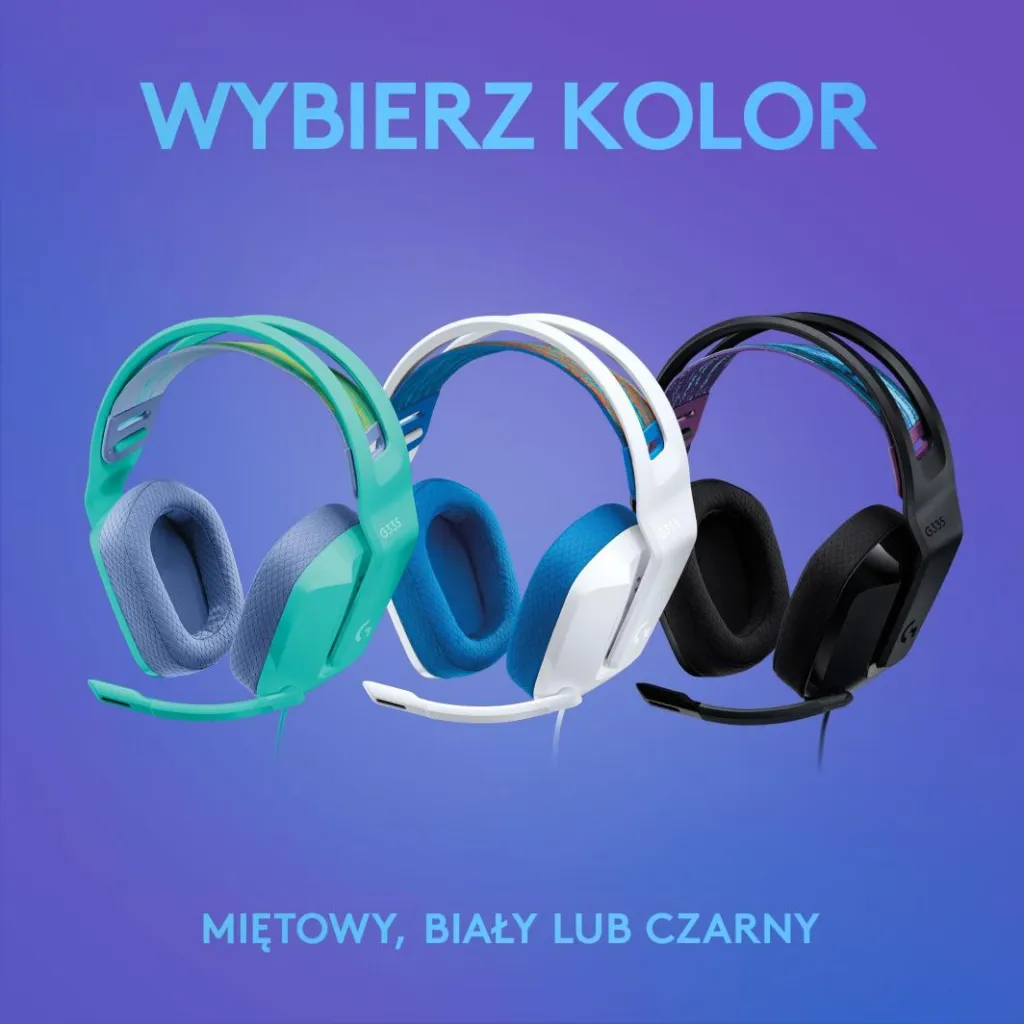 Kufje Logitech G335 981-000978, 40mm, të zezë - 6
