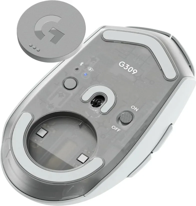 Maus Logitech G LIGHTSPEED G309, 25600 DPI, i bardhë - 5