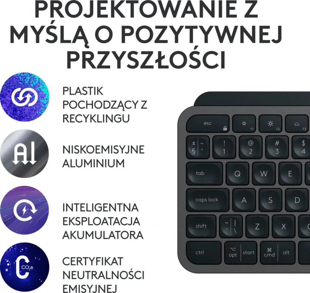 Set tastierë dhe maus Logitech MX Keys S Combo Graphite - 9