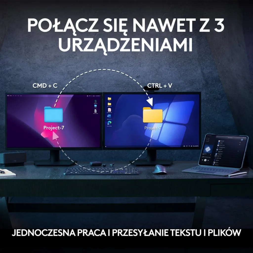 Set tastierë dhe maus Logitech MX Keys S Combo Graphite - 10