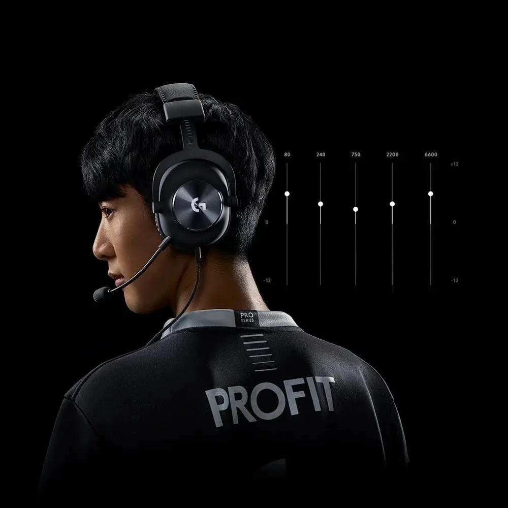 Kufje Logitech G Pro X/të zeza - 7