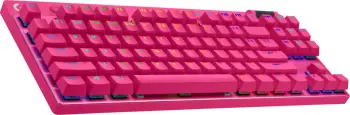 Tastierë Logitech G PRO X TKL, US, rozë