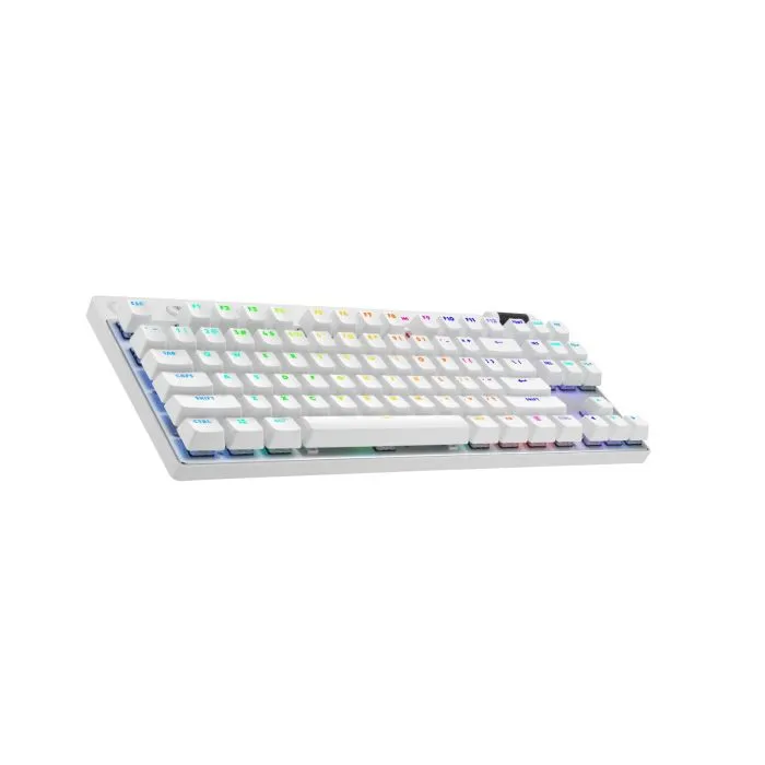 Tastierë Logitech PRO X TKL Lightspeed GX Brown (920-012148), e bardhë - 4