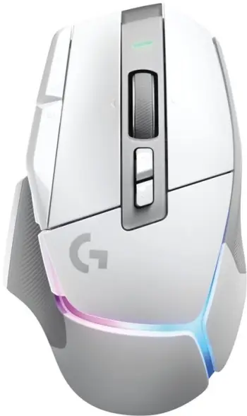 Maus Logitech G502 X, i bardhë