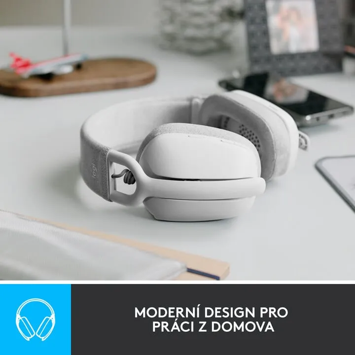 Kufje Logitech Zone Vibe 100, të bardha - 2
