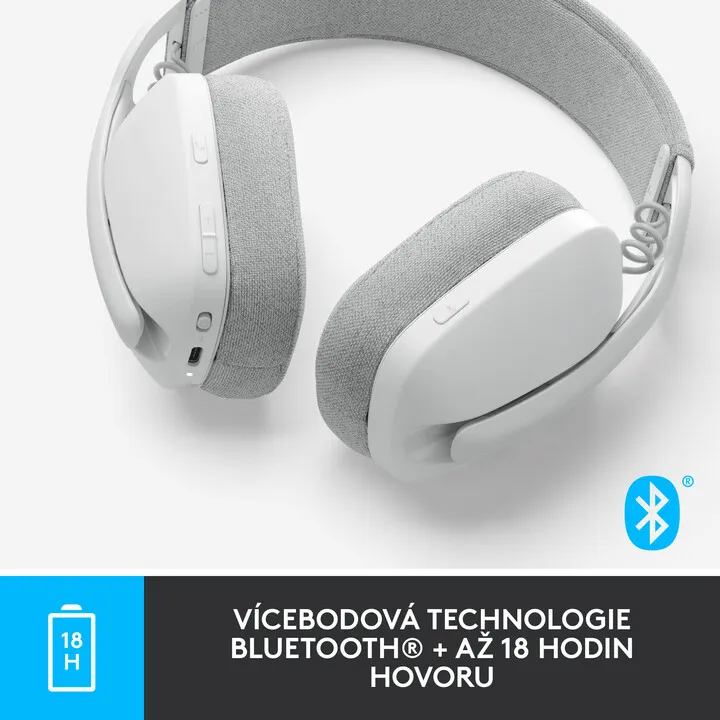 Kufje Logitech Zone Vibe 100, të bardha - 5