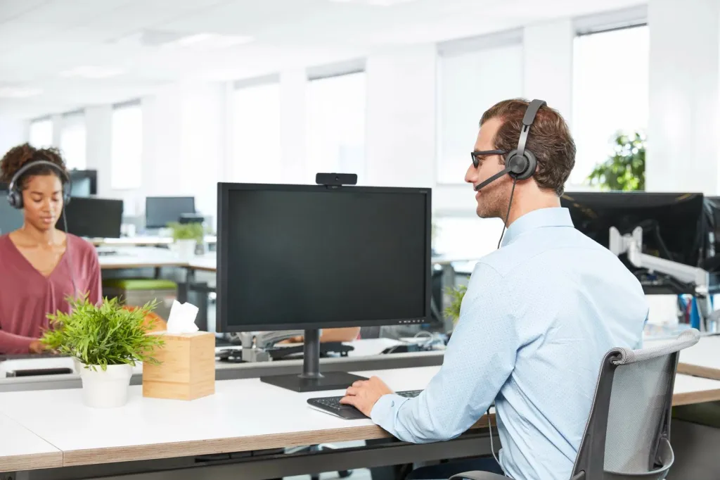 Kufje Logitech Zone Wired, të zeza - 12