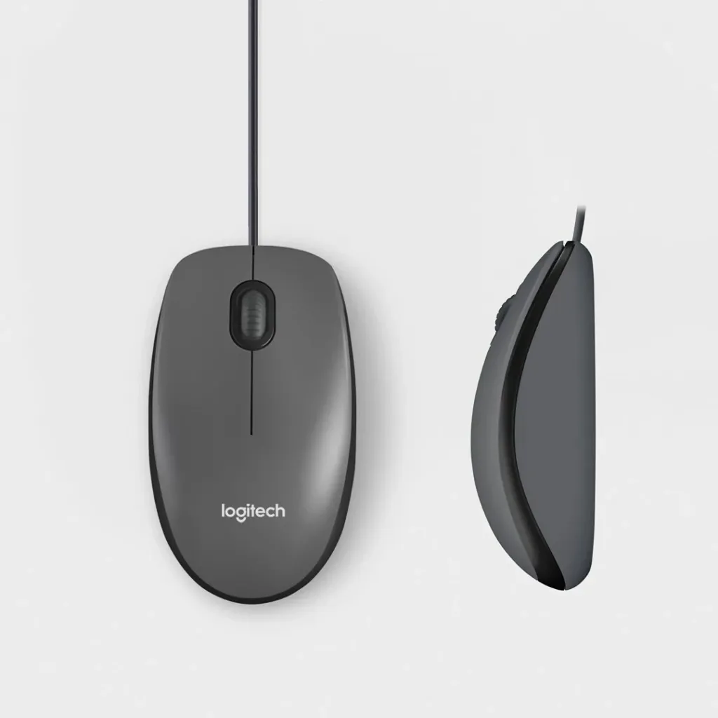 Maus Logitech M100, 1000 DPI, optik, USB, i zi - 6