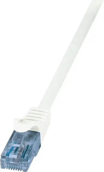 Kabllo rrjeti LogiLink Patchcord U/UTP, cat.6A, 10m, e bardhë