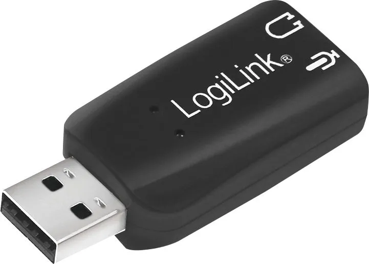 Kartë e zërit USB LogiLink UA0053, 5.1, e zezë - 1