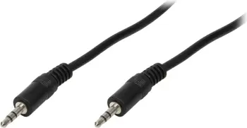 Kabllo LogiLink Jack 3.5mm - Jack 3.5mm, 10m, e zezë