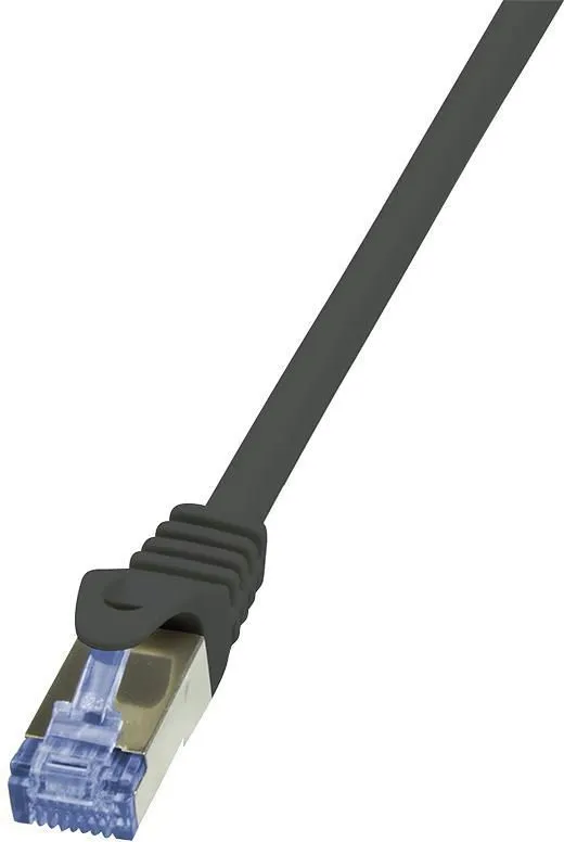 Kabllo LogiLink CAT6a, Patchcord, S/FTP, 5m, e zezë - 1