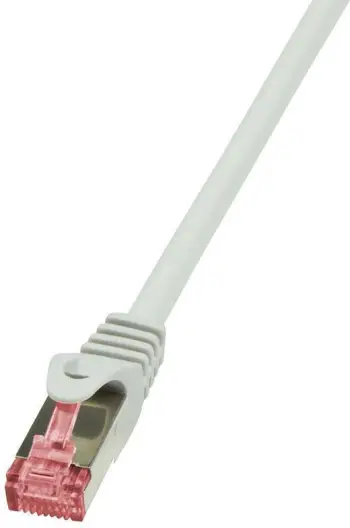 Kabllo rrjeti LogiLink, CAT 6, Patchcord, S/FTP PIMF, 0.5m, e portokalltë