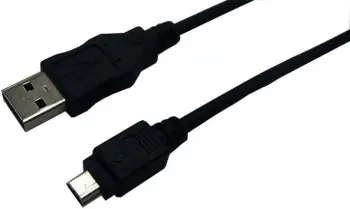 Kabllo LogiLink USB A - MiniUSB CU0014, 1.8m, e zezë