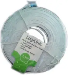 Kabllo rrjeti LogiLink CP0139, 7.1–10m, e bardhë