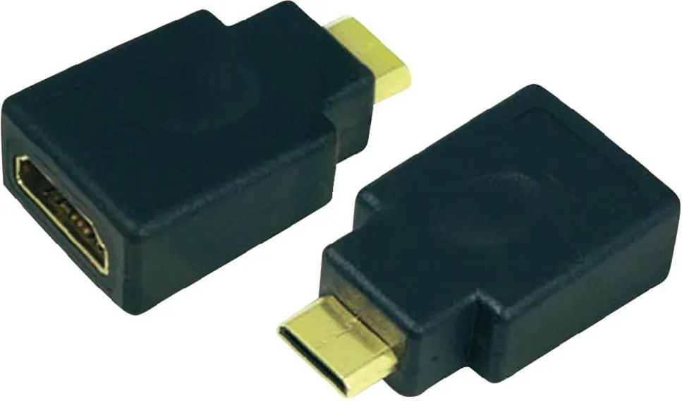 Përshtatës LogiLnik HDMI Mini - HDMI AV AH0009, i zi - 1