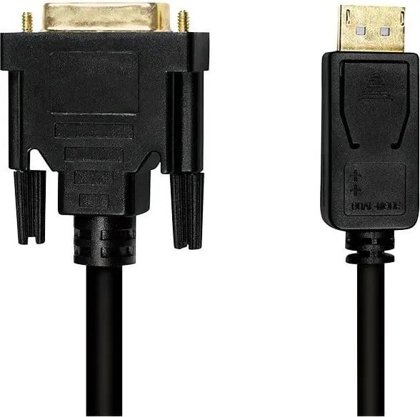 Kabllo LogiLink DisplayPort në DVI-D, 5m, e zezë - 5