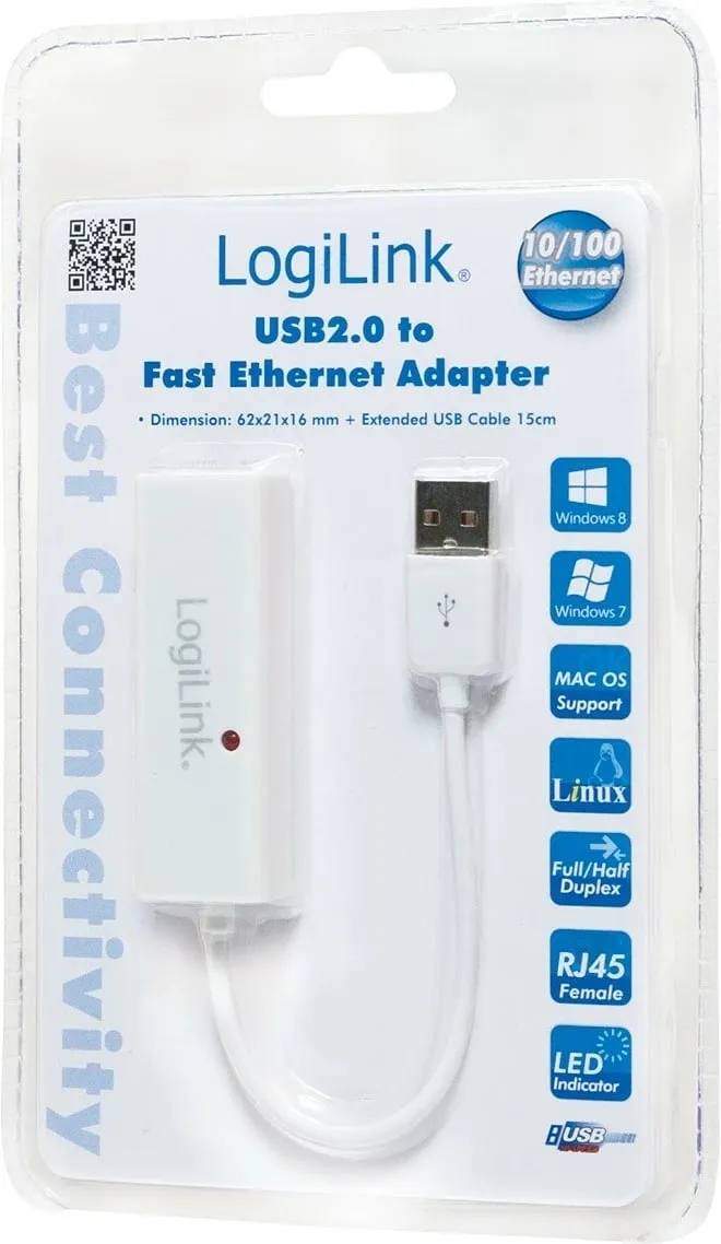 Kartë rrjeti LogiLink UA0144, USB 2.0 - 2