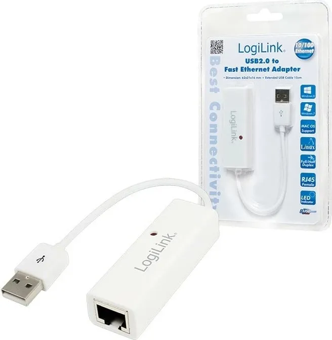 Kartë rrjeti LogiLink UA0144, USB 2.0 - 3