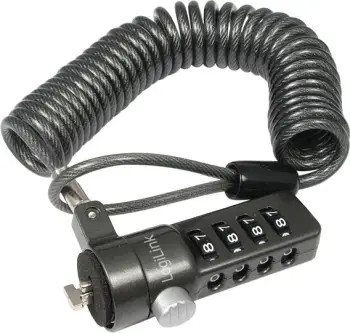 Kabllo sigurie LogiLink NBS004, 1.8m, e zezë