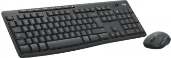 Set Logitech MK370 tastierë dhe maus, i zi