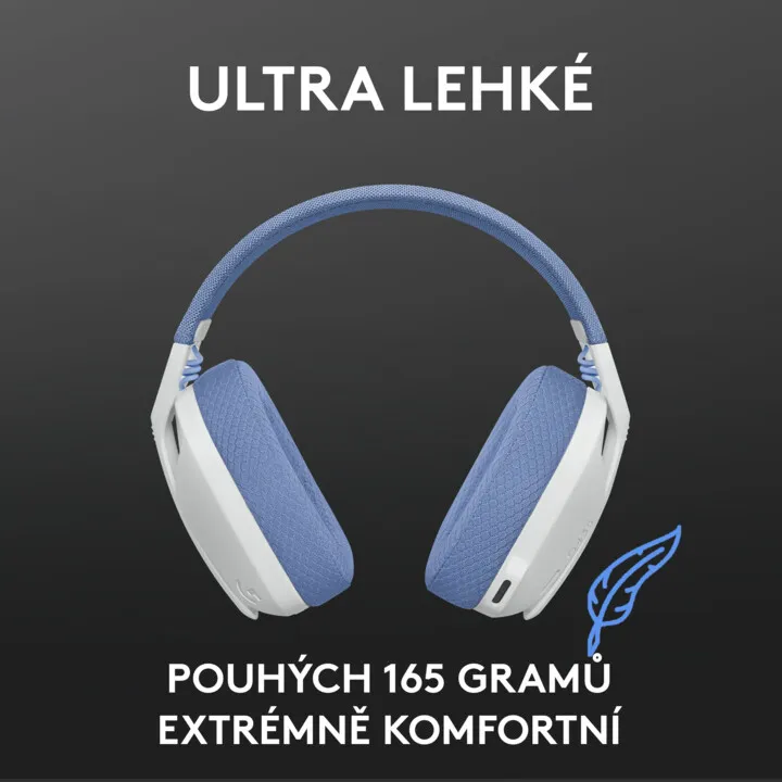 Kufje Logitech G435, të bardha - 11