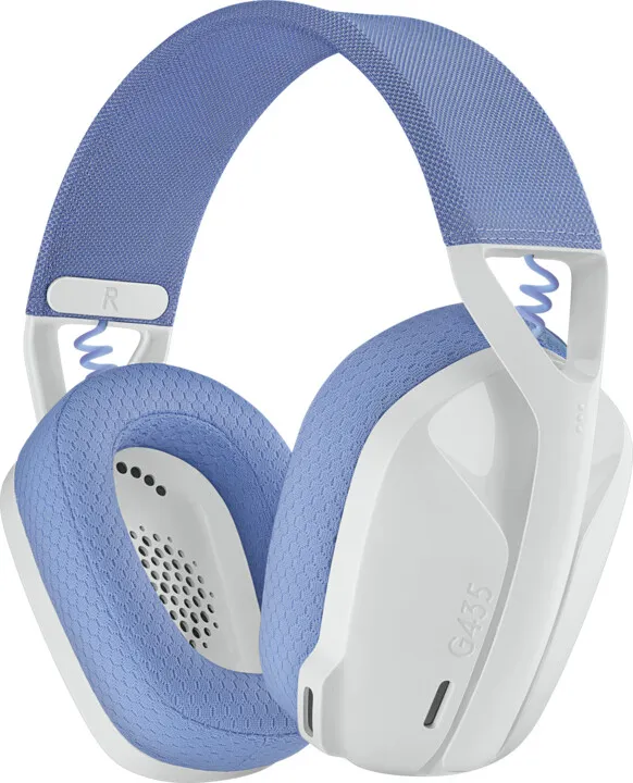 Kufje Logitech G435, të bardha - 3