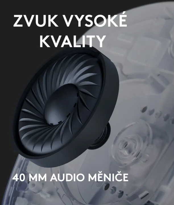 Kufje Logitech G435, të bardha - 9