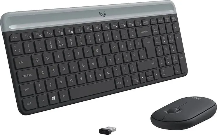 Tastierë me maus Logitech MK470 Slim (920-009204), e hirtë - 1