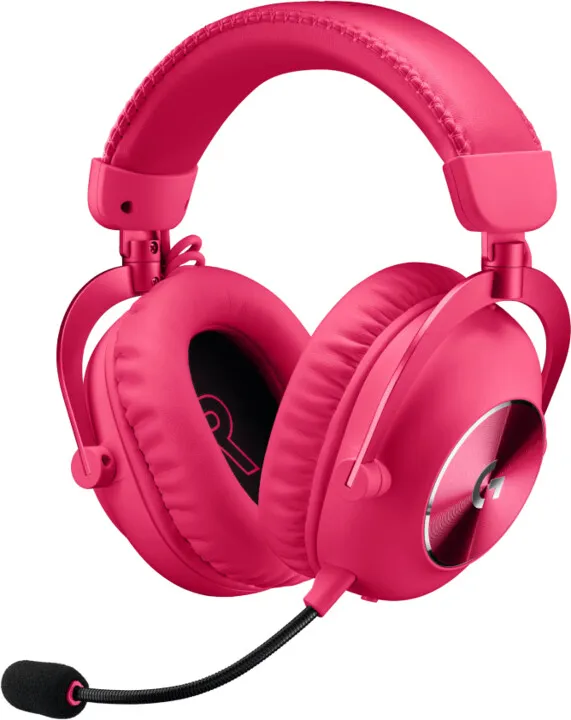 Kufje Logitech G Pro X2 Lightspeed, rozë - 1