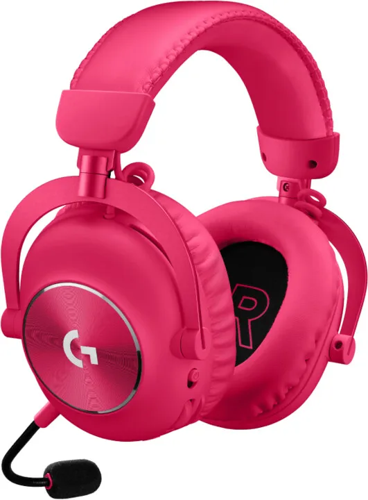 Kufje Logitech G Pro X2 Lightspeed, rozë - 3