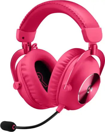 Kufje Logitech G Pro X2 Lightspeed, rozë