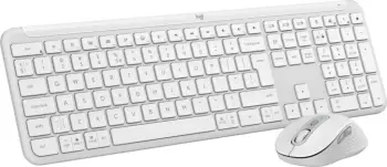 Set tastierë + maus Logitech Signature Slim MK950 (920-012491), i bardhë