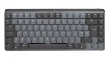 Tastierë Logitech MX, wireless, US INTL, grafit