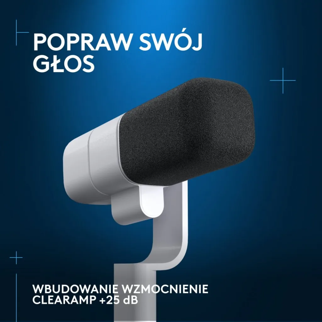 Mikrofon Logitech G Yeti Studio (988-000566), i bardhë - 9