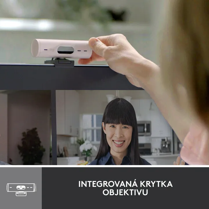 Ueb kamerë Logitech Brio 500 (960-001421), rozë - 5